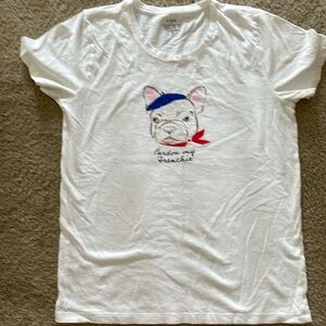 J Crew Frenchie t-shirt sz.M